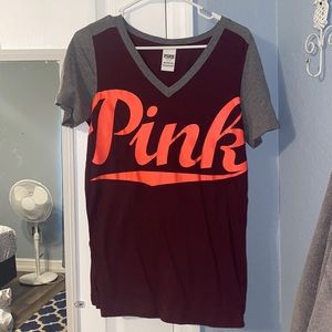 PINK tee shirt size L
